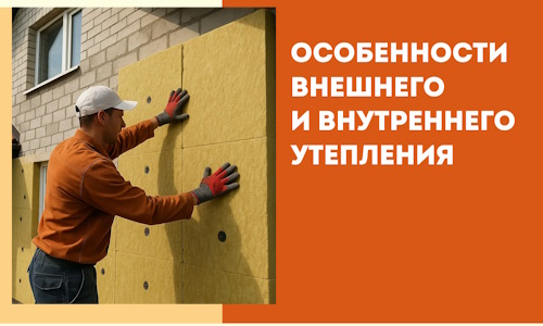 Какие особенности внешнего и внутреннего утепления в Перми