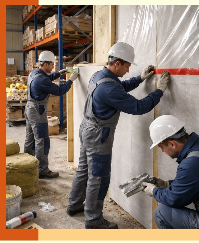 Утепление теплого склада под ключ в Перми